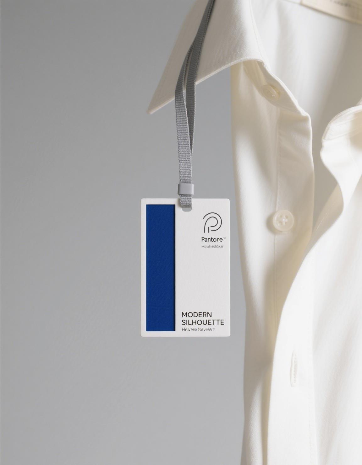 Apparel hang tag enhancing clothing brand identity